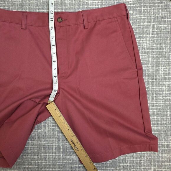NWT Jos A Bank Travelers Collection Tailored Fit Shorts Dusty Red Men's 36x9 - Picture 5 of 10